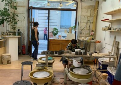 tournage grès atelier céramique montpellier