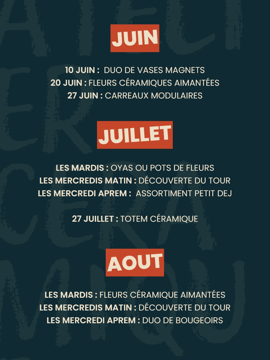 PROGRAMME
