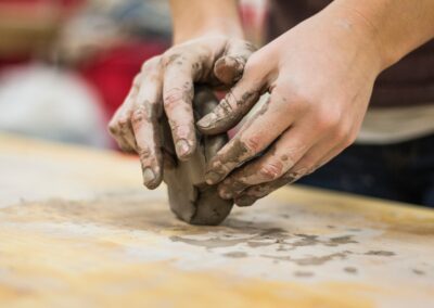 travail de l'argile